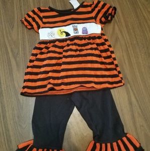 Nightmare Before Christmas smocked set